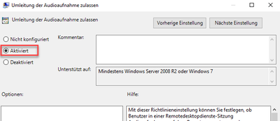 Neustart der RDP-Sitzung