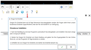 DictaNet Feature: Dragon aus DictaNet installieren