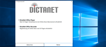 DictaNet Office installieren und einrichten